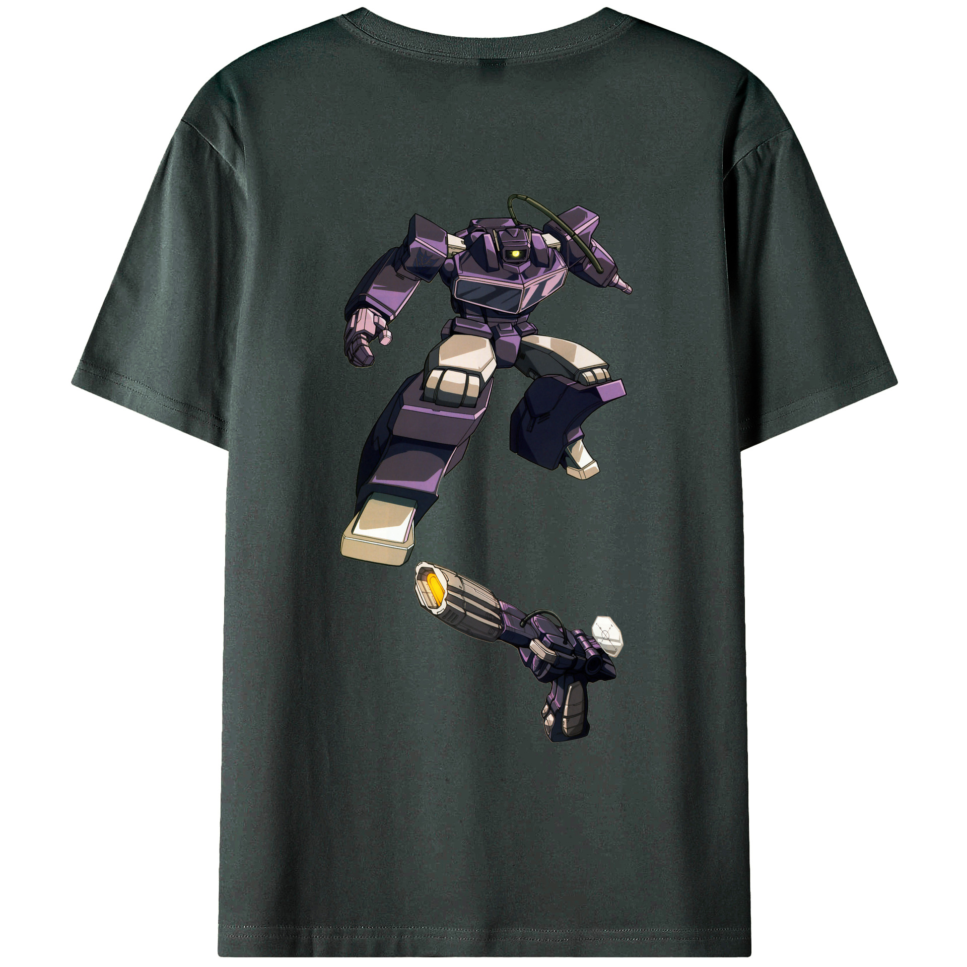 （画像用）  綿100％ メンズ半袖Tシャツ（バックプリント） 通気性